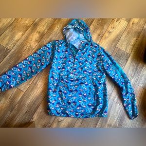 Columbia challenge Aztec windbreaker-womens size L